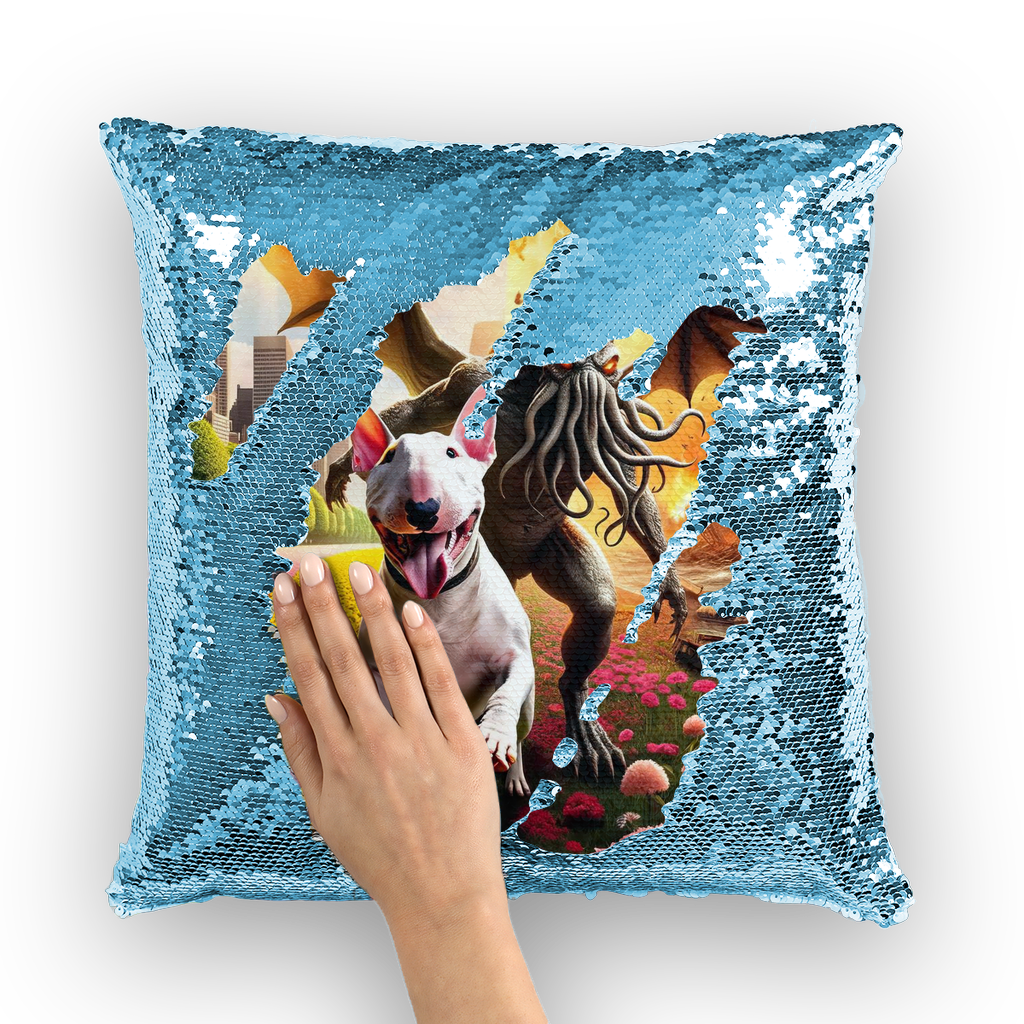 ultimate Friendship Sequin Cushion Cover