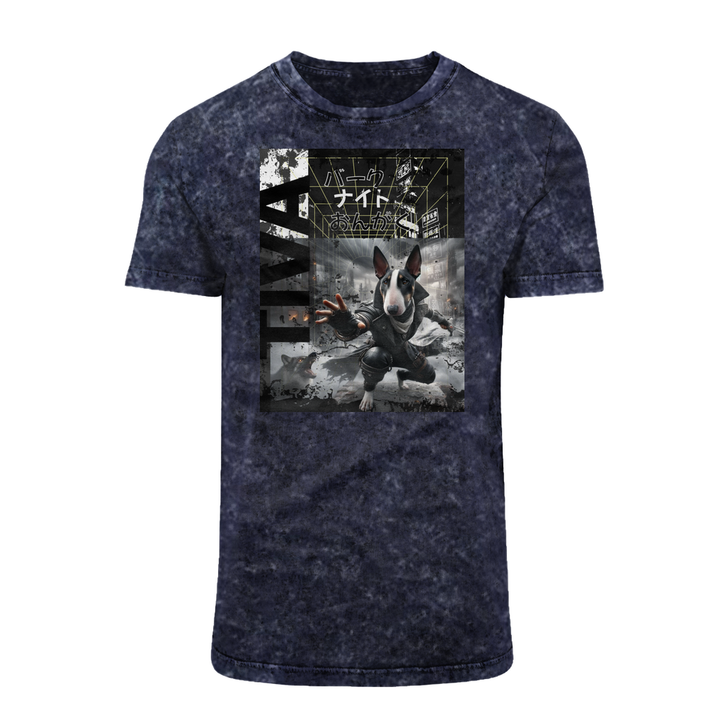 Bark knight Rising - Tiva collection Acid Washed T-Shirt