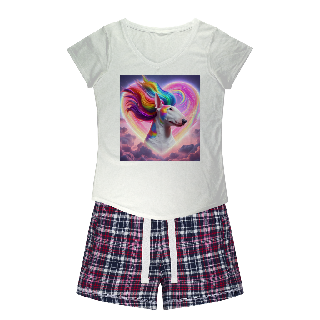 Fabulous Women's Sleepy Tee and Flannel Short