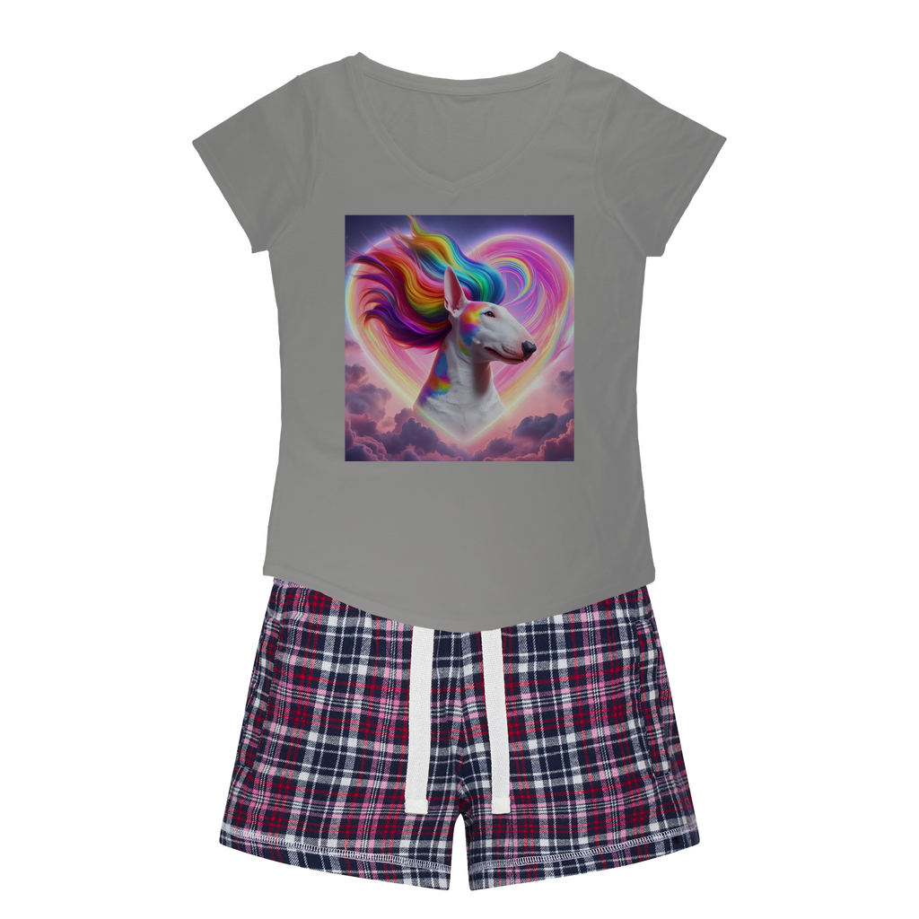 Fabulous Women's Sleepy Tee and Flannel Short