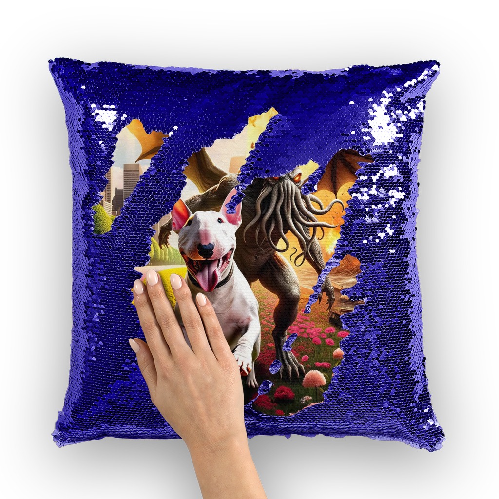 ultimate Friendship Sequin Cushion Cover