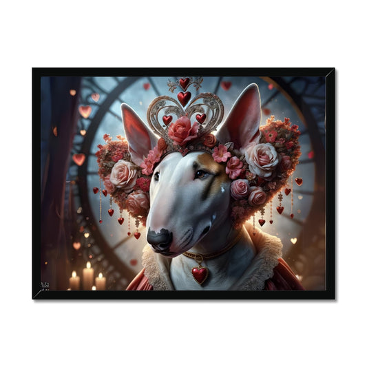 Valentine's Queen - February Framed Print