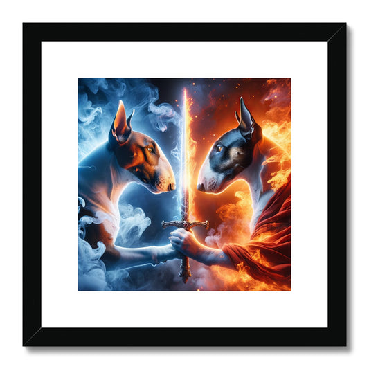 Fire n Ice Framed & Mounted Print