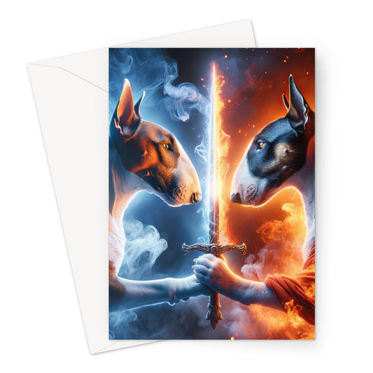 Fire n Ice Greeting Card