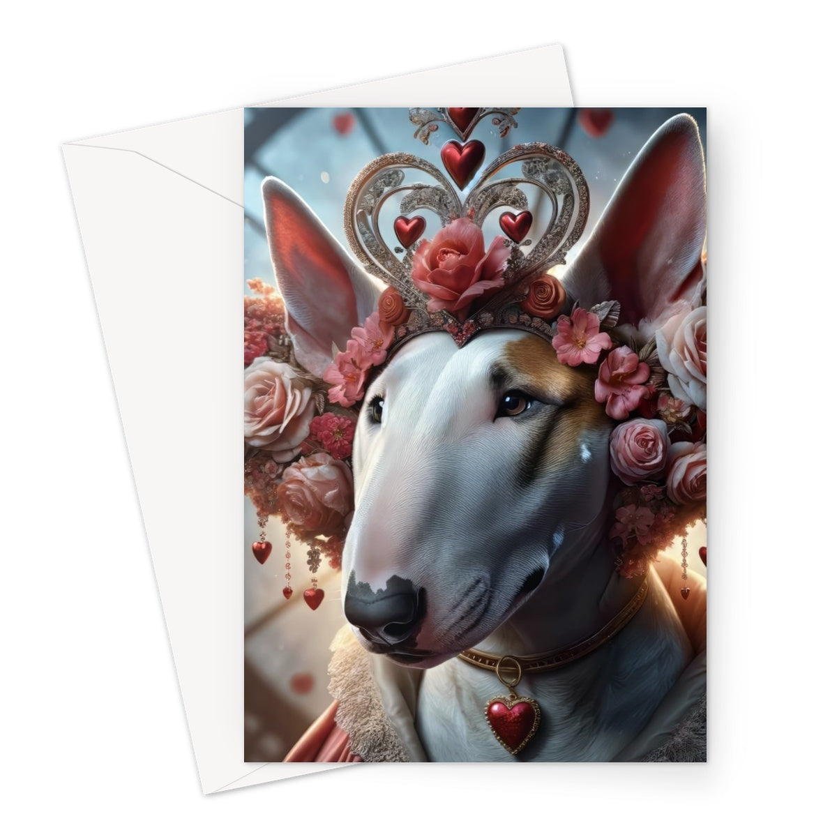 Valentine's Queen - February Greeting Card